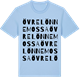 Blue Soul t-shirt med Övre Lönnemossa ordlek t-shirt