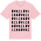 Pink Cotton t-shirt med Övre Lövberg ordlek t-shirt
