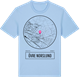 Blue Soul t-shirt med Övre Norslund t-shirt