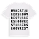Övre Stubbersbo ordlek t-shirt