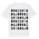 Övre Svärdsjö ordlek t-shirt