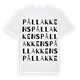 Pållakkens ordlek t-shirt