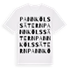 Pannkölssätern ordlek t-shirt