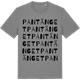 Mid Heather Gray t-shirt med Pantänget ordlek t-shirt