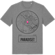 Mid Heather Gray t-shirt med Paradiset t-shirt