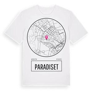 Paradiset t-shirt – ekologisk bomull t-shirt från Pinshirt