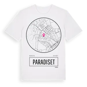 Paradiset t-shirt – ekologisk bomull t-shirt från Pinshirt