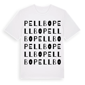 Pellbo ordlek t-shirt – ekologisk bomull t-shirt från Pinshirt