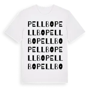 Pellbo ordlek t-shirt – ekologisk bomull t-shirt från Pinshirt
