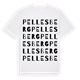 Pellesberg ordlek t-shirt
