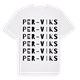 Per-Viks ordlek t-shirt