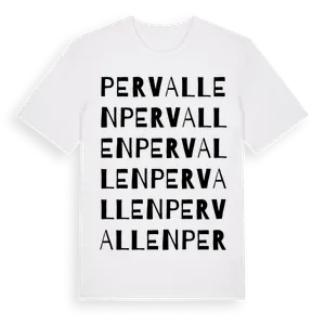 Pervallen ordlek t-shirt – ekologisk bomull t-shirt från Pinshirt