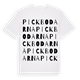 Pickbodarna ordlek t-shirt