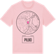 Pink Cotton t-shirt med Pilbo t-shirt