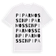 Piparmossen ordlek t-shirt