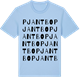 Blue Soul t-shirt med Pjantbo ordlek t-shirt