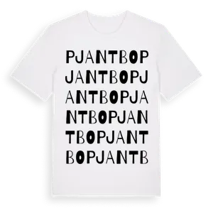 Pjantbo ordlek t-shirt – ekologisk bomull t-shirt från Pinshirt