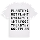 Plantbygget ordlek t-shirt