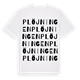 Plöjningen ordlek t-shirt