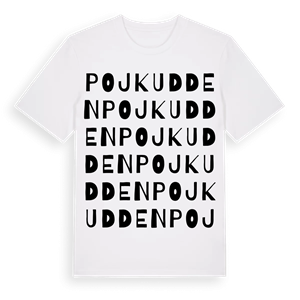 Pojkudden ordlek t-shirt – ekologisk bomull t-shirt från Pinshirt