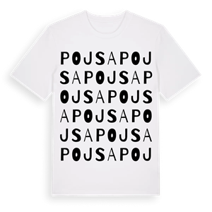 Pojsa ordlek t-shirt – ekologisk bomull t-shirt från Pinshirt