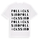 Pollackssund ordlek t-shirt