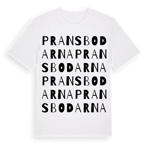 Pransbodarna ordlek t-shirt – ekologisk bomull t-shirt från Pinshirt