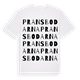 Pransbodarna ordlek t-shirt