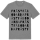 Mid Heather Gray t-shirt med Prästfäbodarna ordlek t-shirt