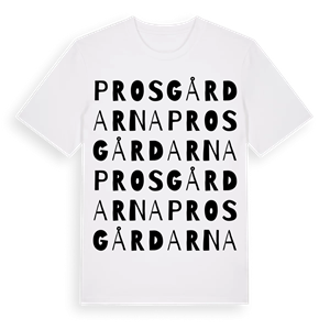 Prosgårdarna ordlek t-shirt – ekologisk bomull t-shirt från Pinshirt