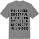 Mid Heather Gray t-shirt med Pullingberget ordlek t-shirt