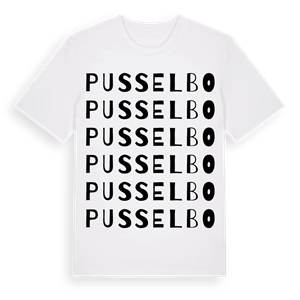 Pusselbo ordlek t-shirt – ekologisk bomull t-shirt från Pinshirt