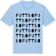 Blue Soul t-shirt med Puttbo ordlek t-shirt