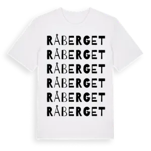 Råberget ordlek t-shirt – ekologisk bomull t-shirt från Pinshirt
