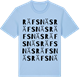 Blue Soul t-shirt med Räfsnäs ordlek t-shirt