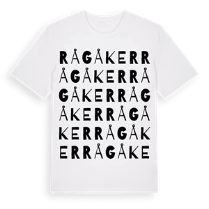 Rågåker ordlek t-shirt – ekologisk bomull t-shirt från Pinshirt