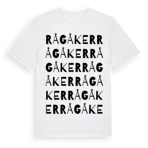 Rågåker ordlek t-shirt – ekologisk bomull t-shirt från Pinshirt