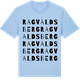 Blue Soul t-shirt med Ragvaldsberg ordlek t-shirt