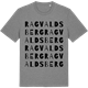 Mid Heather Gray t-shirt med Ragvaldsberg ordlek t-shirt