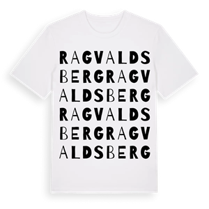 Ragvaldsberg ordlek t-shirt – ekologisk bomull t-shirt från Pinshirt