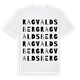 Ragvaldsberg ordlek t-shirt
