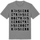 Mid Heather Gray t-shirt med Rämsberget ordlek t-shirt