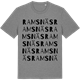 Mid Heather Gray t-shirt med Ramsnäs ordlek t-shirt