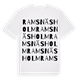 Ramsnäsholm ordlek t-shirt