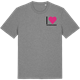 Mid Heather Gray t-shirt med Jag älskar Ramsnäsudden t-shirt litet tryck