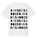 Ramsnäsudden ordlek t-shirt