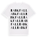 Rankfall ordlek t-shirt
