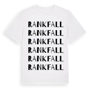 Rankfall ordlek t-shirt – ekologisk bomull t-shirt från Pinshirt