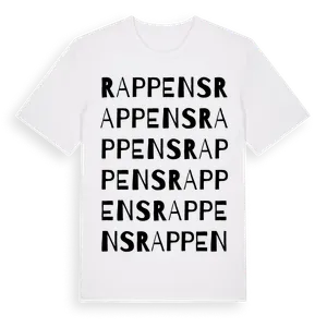 Rappens ordlek t-shirt – ekologisk bomull t-shirt från Pinshirt