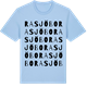Blue Soul t-shirt med Rasjöbo ordlek t-shirt
